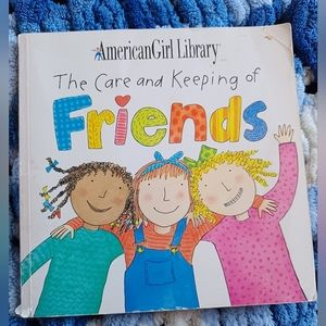 AMERICAN GIRL "The Care and Keeping of Friends" Paperback Book for girls 8-12